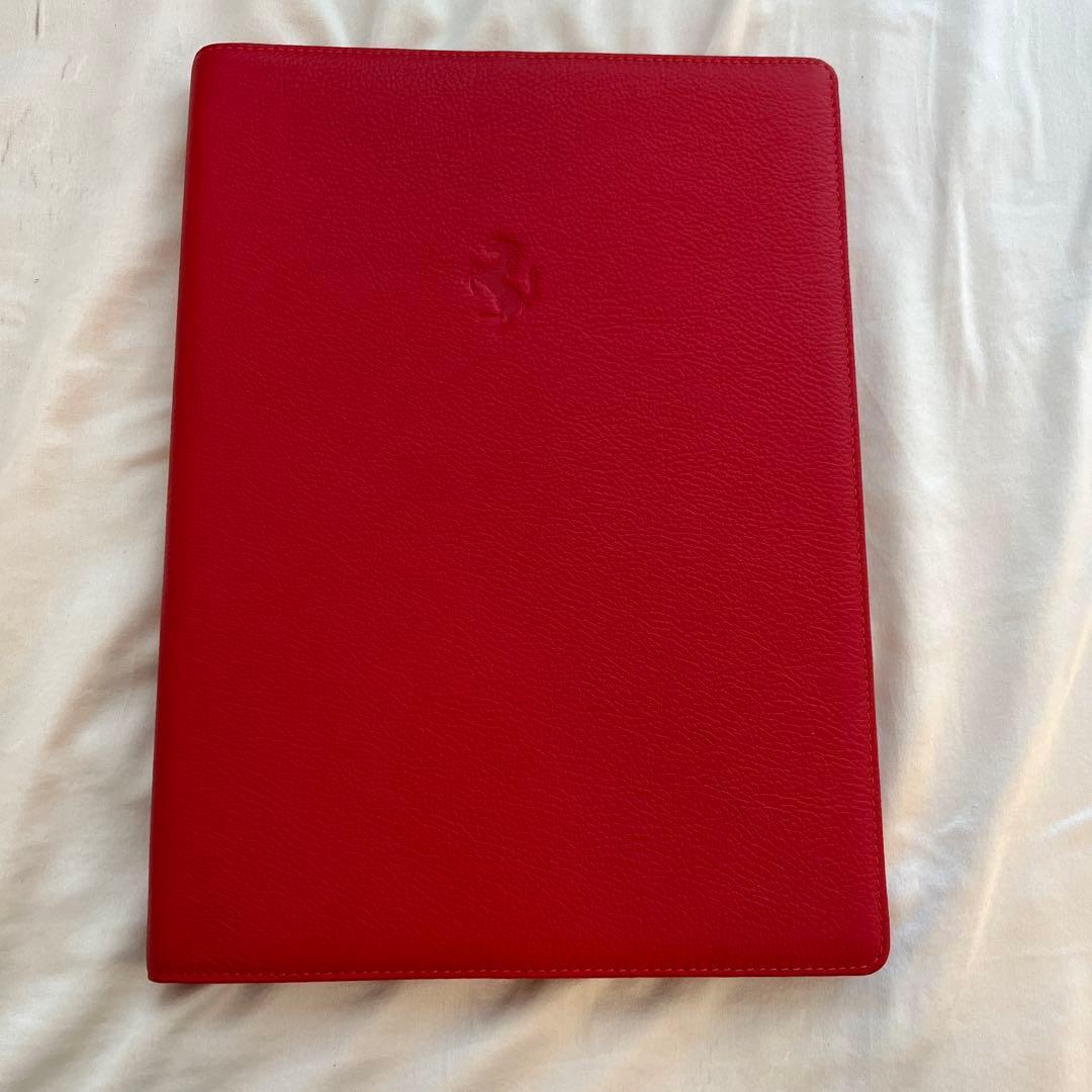 フェラーリ　ウェルカムキット　ノートホルダー