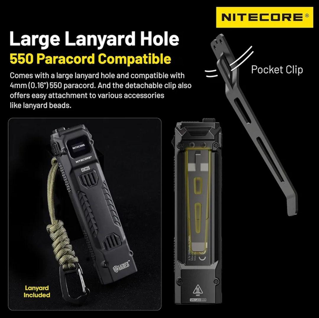 NITECORE ナイトコア EDC29 フラットライト タクティカルライト