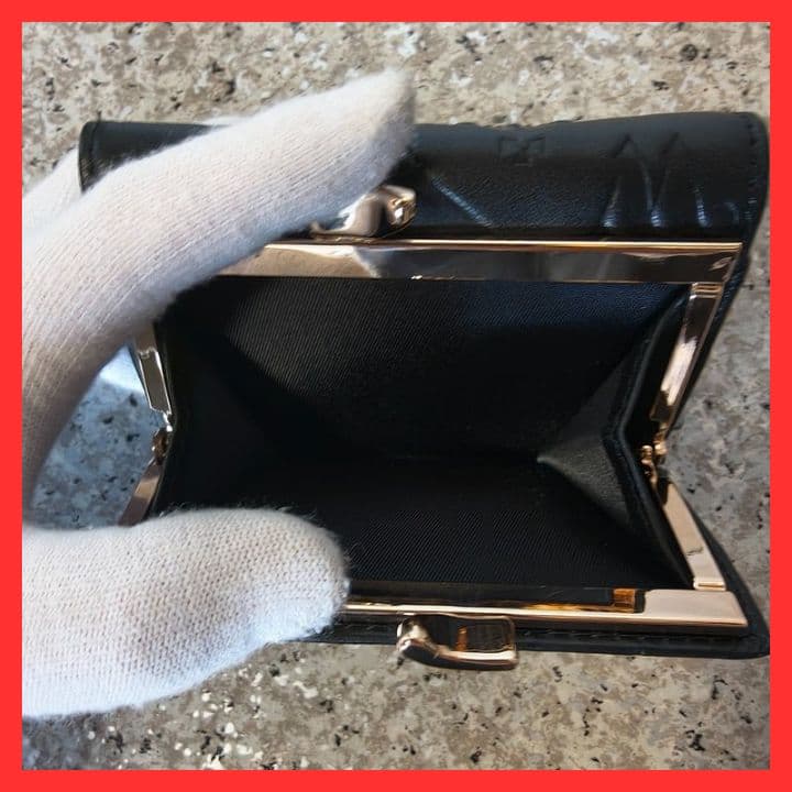 【新品未使用】ヴィヴィアンウエストウッド三つ折り財布　913VW154　ブラック