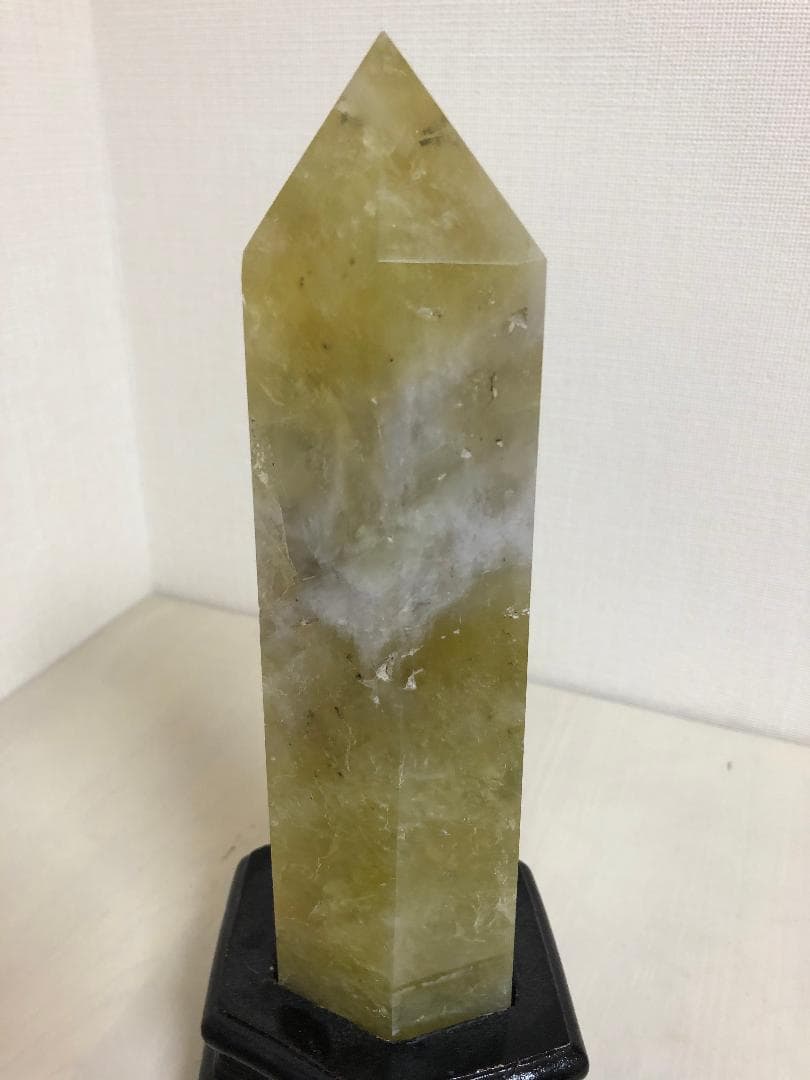 シトリン水晶 六角柱【約1kg】