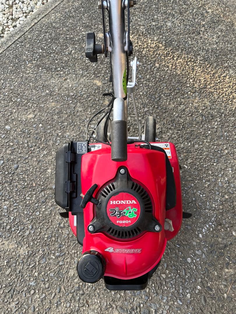 ホンダ　耕運機　管理機　プチな　FG201 整備済実働　移動輪オプション　送料込