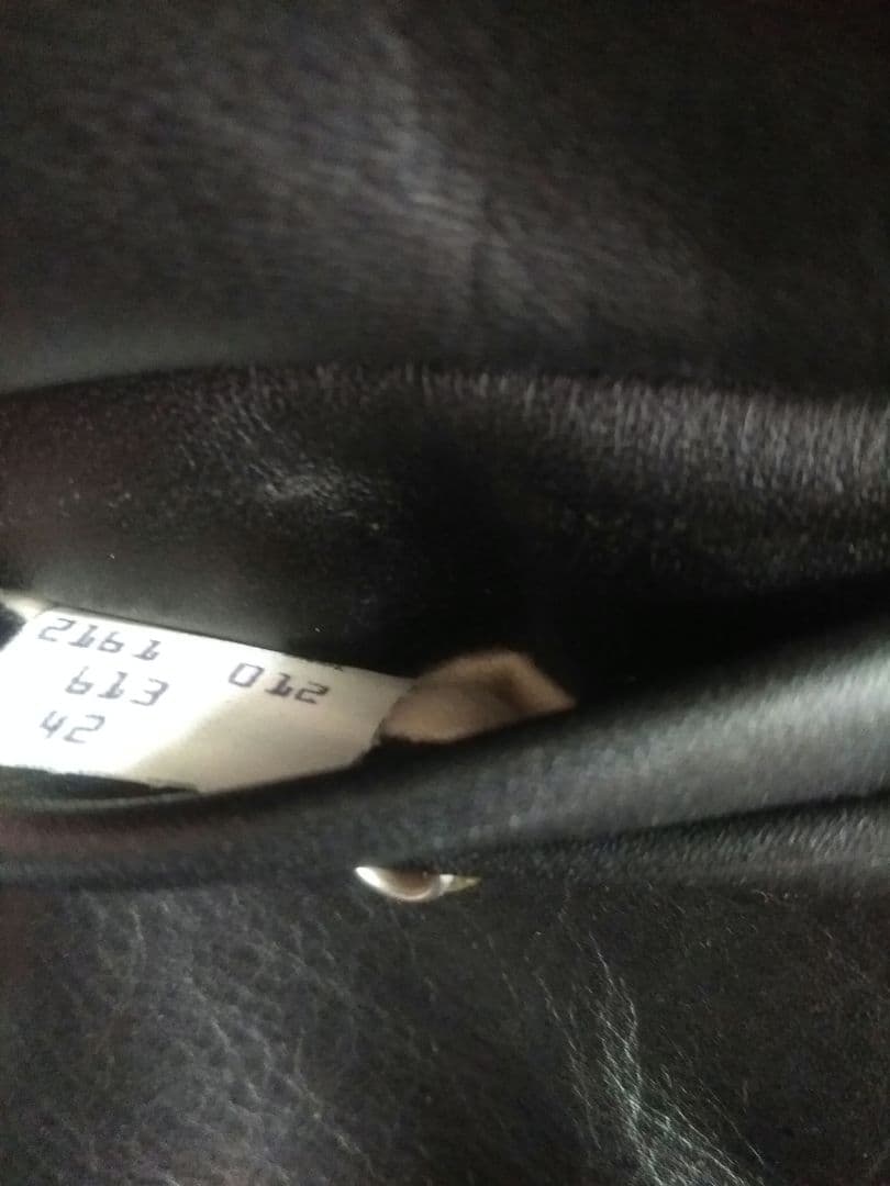 【中古】Schott ダブルライダース613 size42 70s