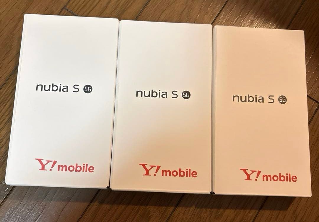 nubia S 5G A403ZT ライトパープル 3台セット