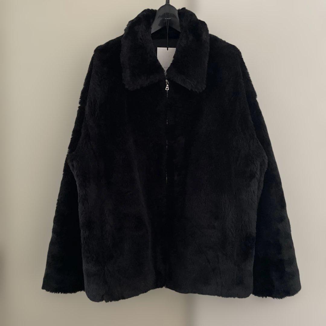 ト*ト様 ssstein ACRYLIC FUR JACKET BLACK S