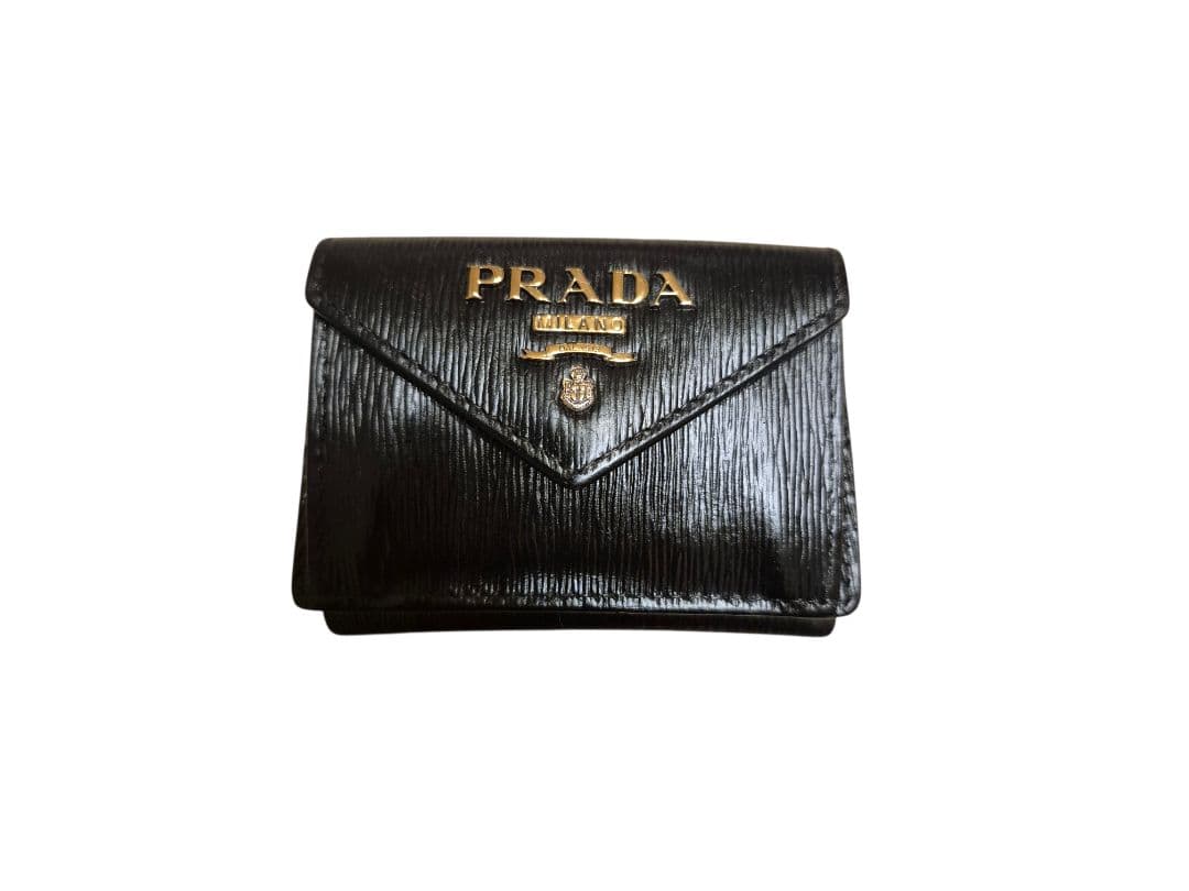 ＰＲＡＤＡ　プラダ　サフィアーノ　三つ折り財布 h
