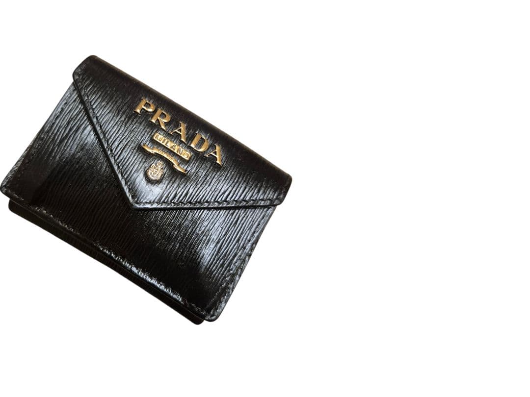 ＰＲＡＤＡ　プラダ　サフィアーノ　三つ折り財布 h