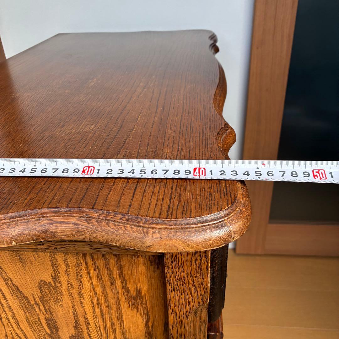 三越家具 Brugge 4段チェスト アンティーク 猫脚 ブルージュ