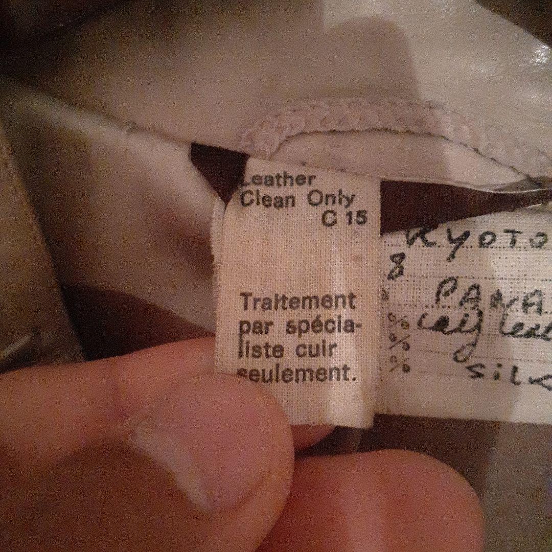 ZILLI レザージャケット　美品