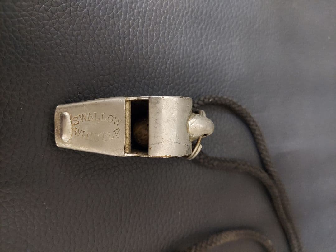 ★国鉄『SEIKO 手巻き懐中時計/ホイッスル』鉄道グッズ2点セット/ジャンク品