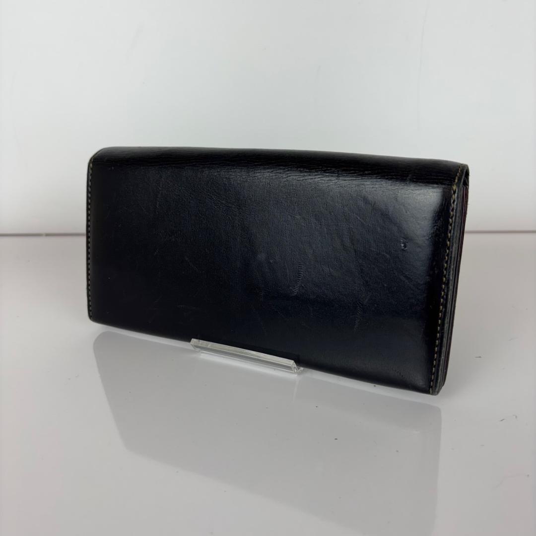 ワイルドスワンズ ウェイブ 長財布 サドル 王冠ロゴ 旧ロゴ