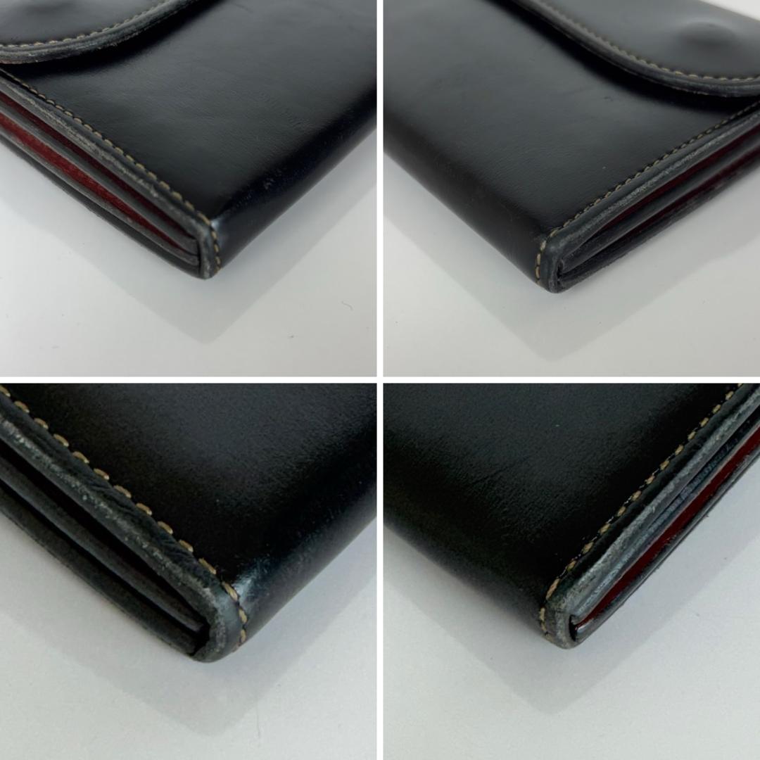 ワイルドスワンズ ウェイブ 長財布 サドル 王冠ロゴ 旧ロゴ