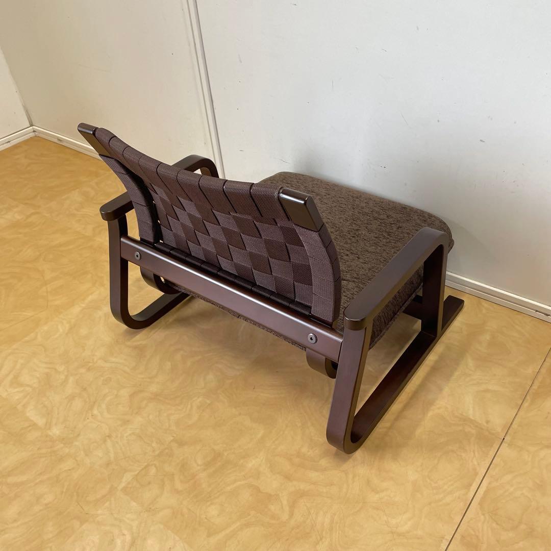 豊橋木工 低座椅子 おおらか座 座椅子 アームチェア 肘付き座椅子 イス いす