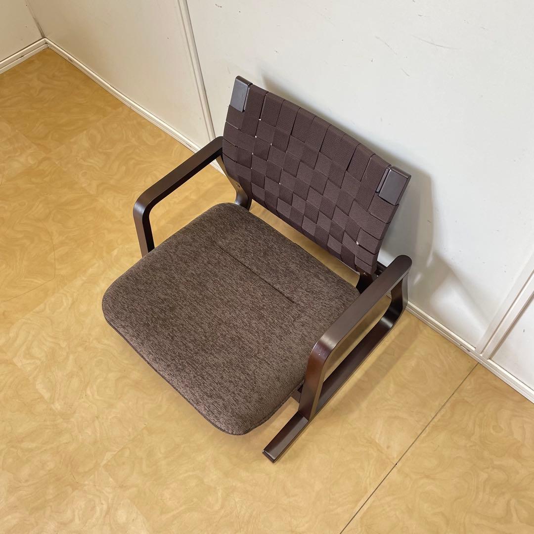 豊橋木工 低座椅子 おおらか座 座椅子 アームチェア 肘付き座椅子 イス いす