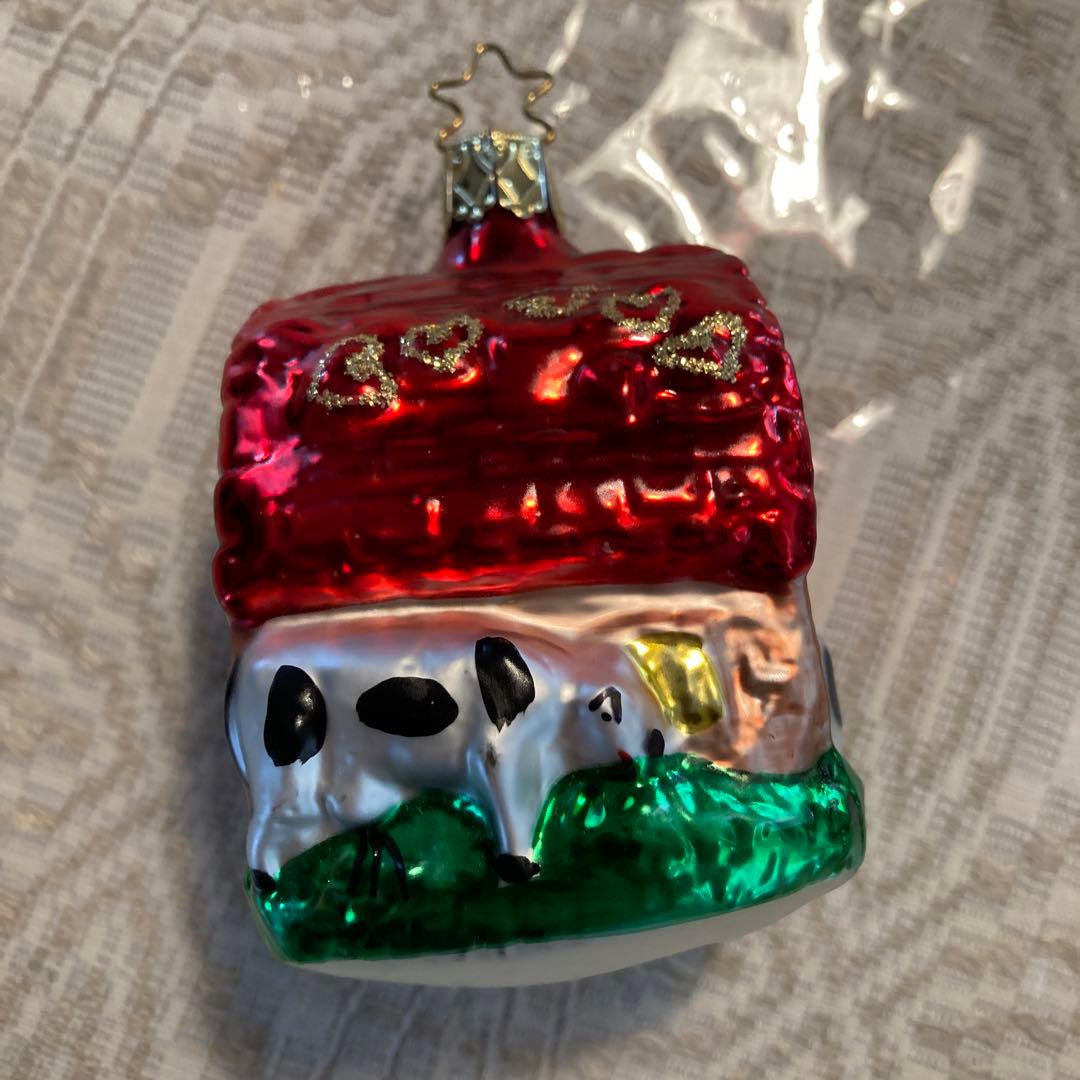 ガラスオーナメント6点