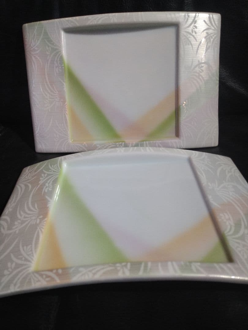 ♥ホームパーティー用♥美濃焼 ・名作良峰作高級浮き上り銀彩皿⬛５種豪華1セット