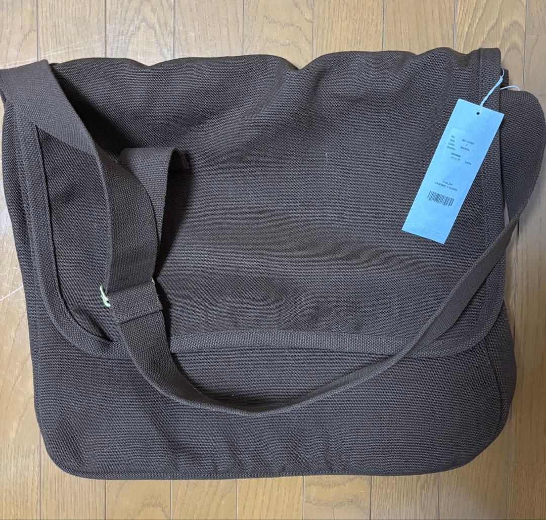 25ss comoli ヘンプダックショルダーバック