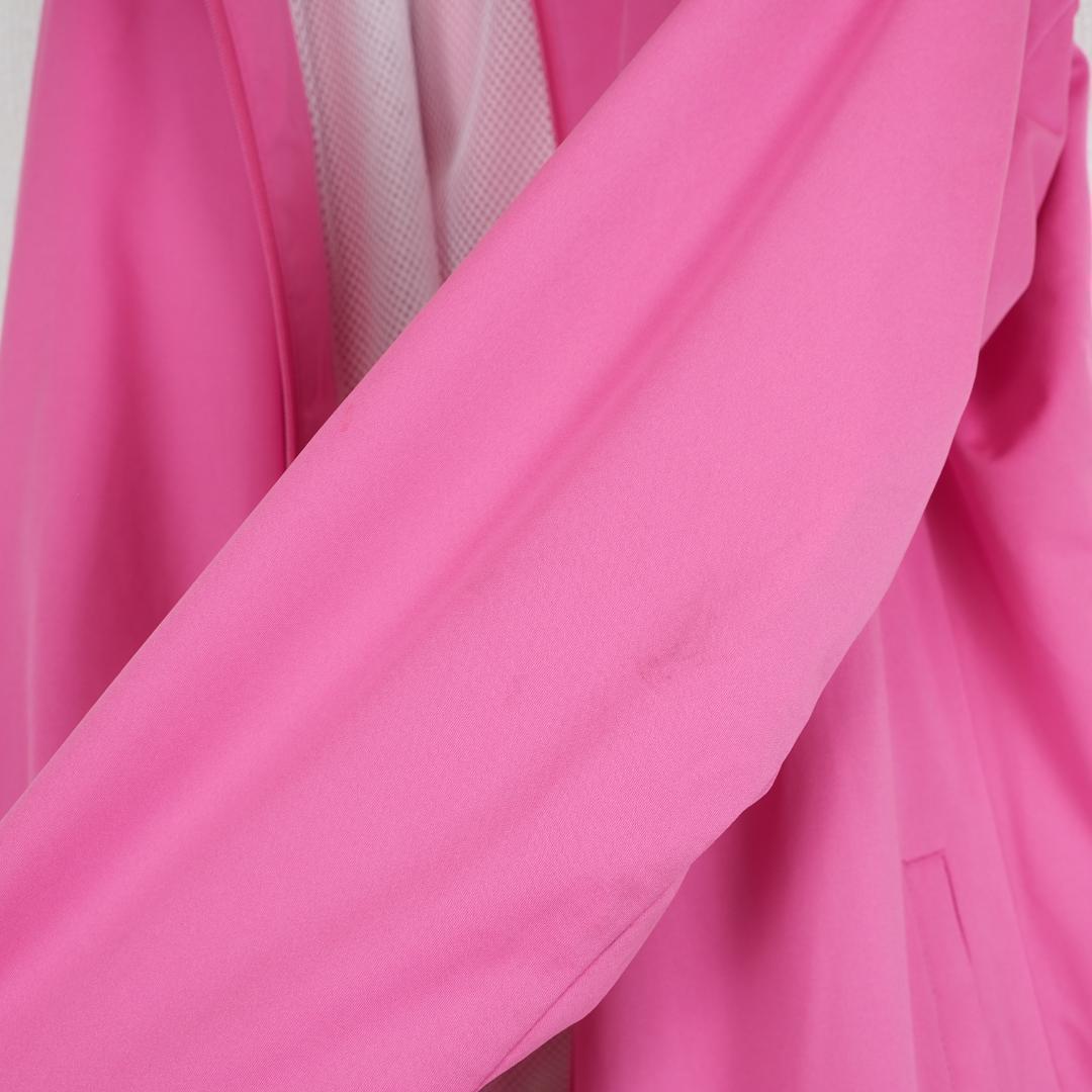 G491*23区ゴルフ ナイロン パーカー ピンク 1 M 軽量 春夏 撥水