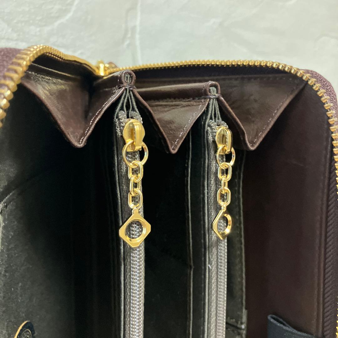 PORTER.ダークブラウンレザー 長財布