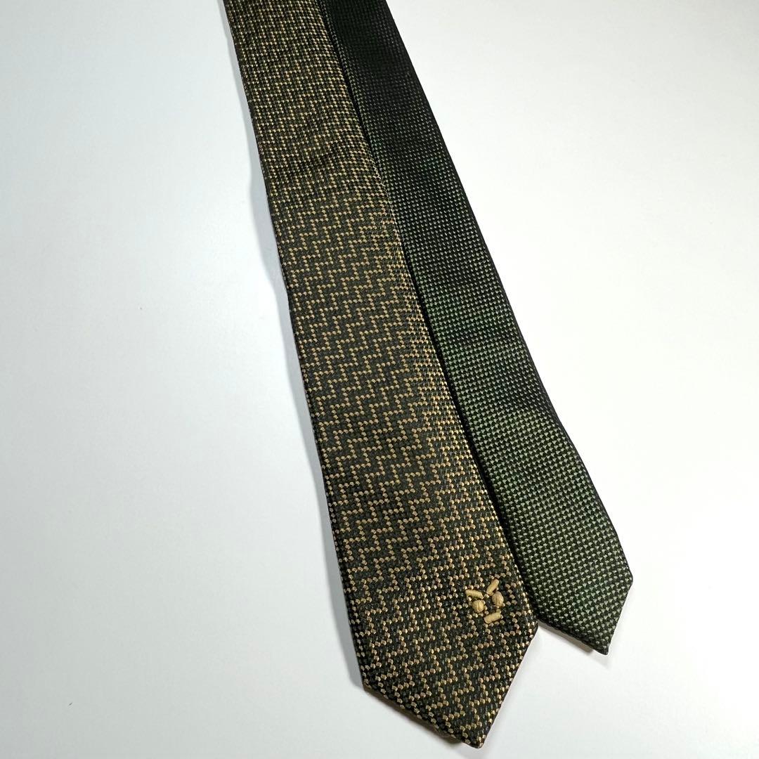 希少✨極美品✨FENDI フェンディ ネクタイ 高級シルク　フェンディフェイス