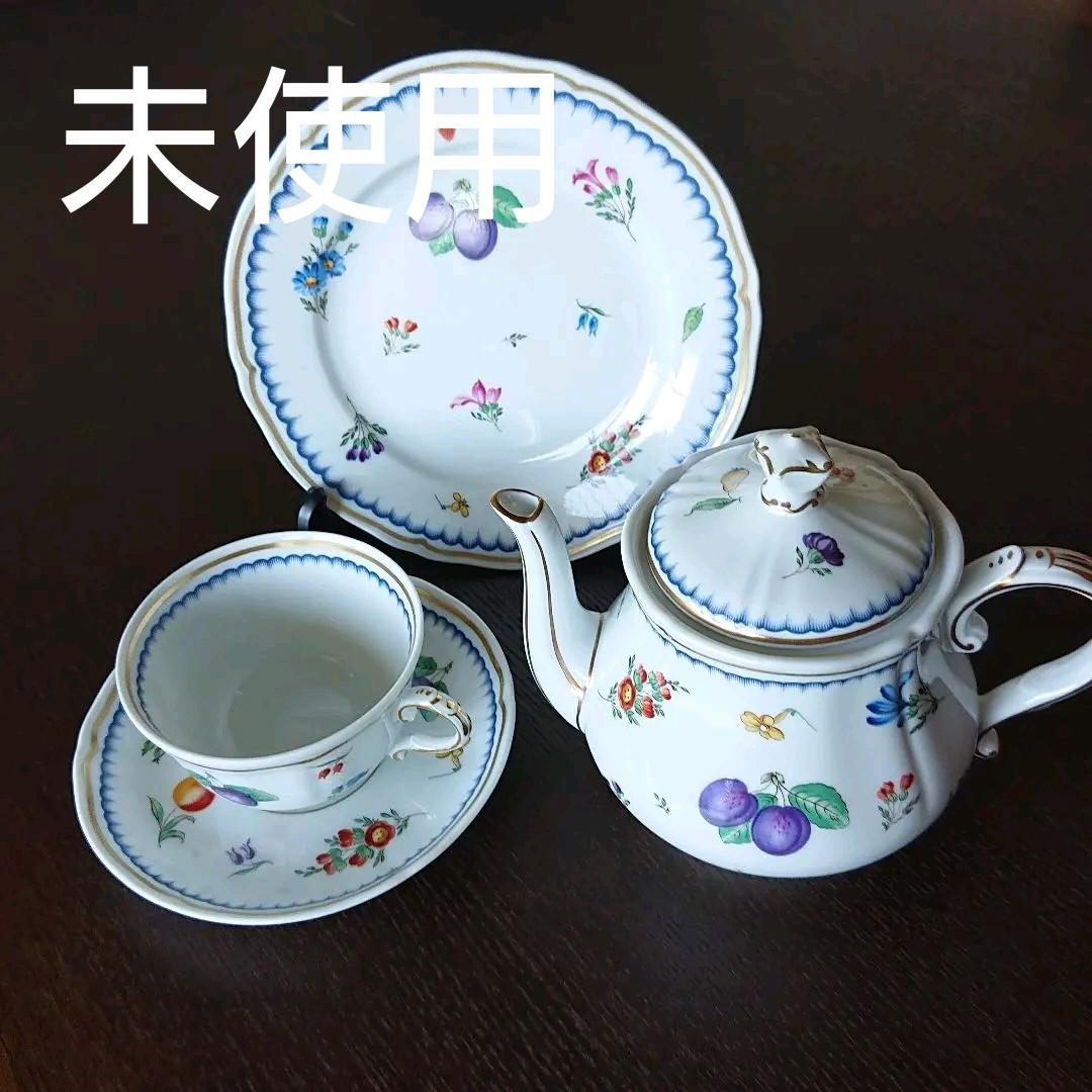 イタリアンフルーツポット&トリオ(美品)