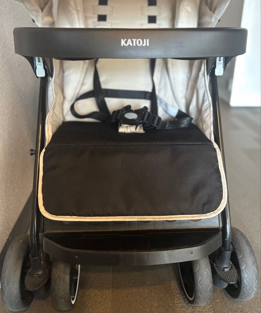 KATOJI 二人乗りベビーカー ベージュ