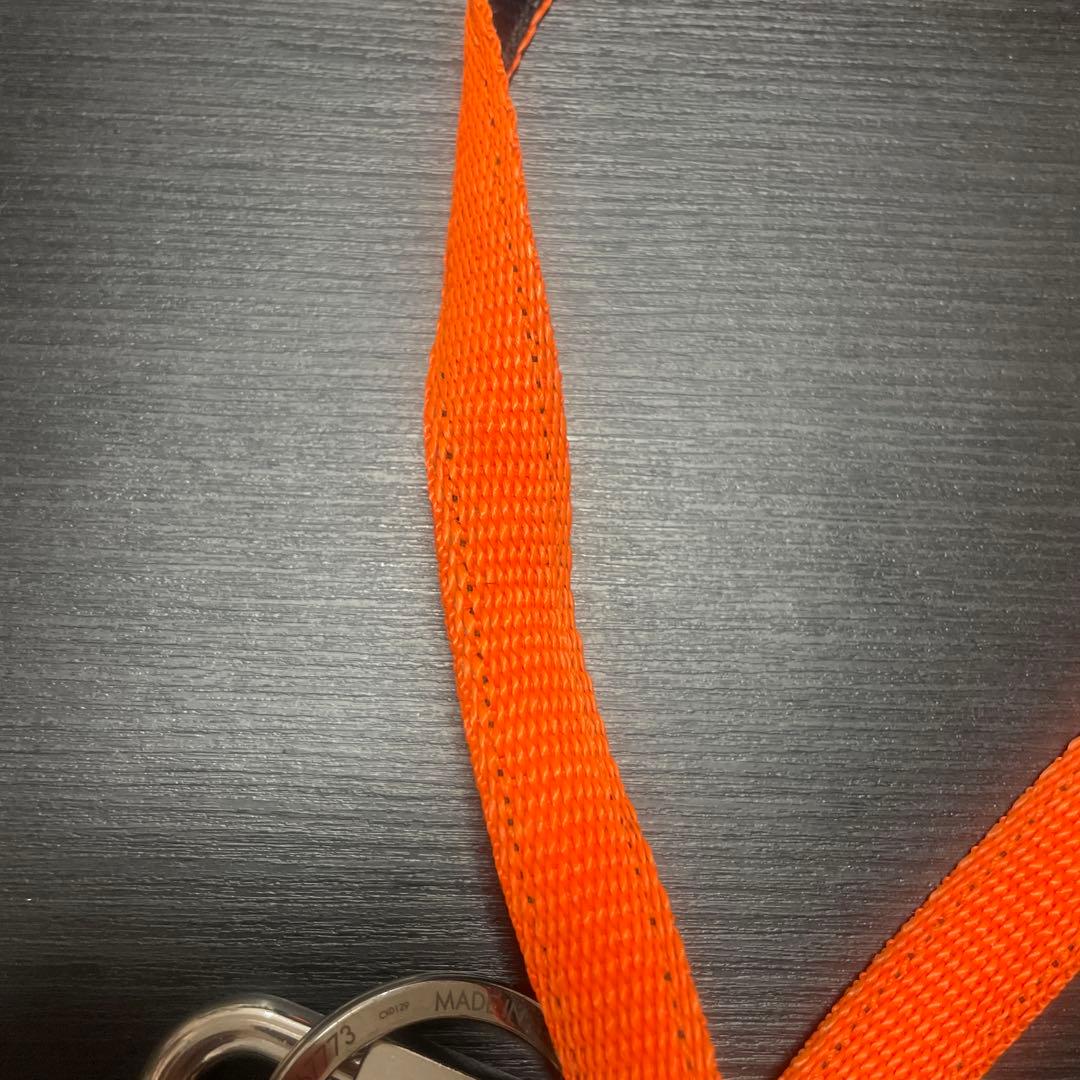 LOUIS VUITTON ストラップ オレンジ/ブラック