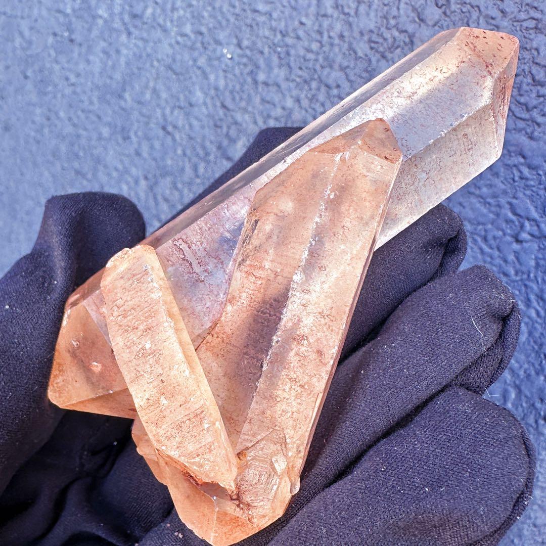 爆レア❗️ 両剣❗️超綺麗♡超強いパワー ピンクヒマラヤ クラスター天然石A1523