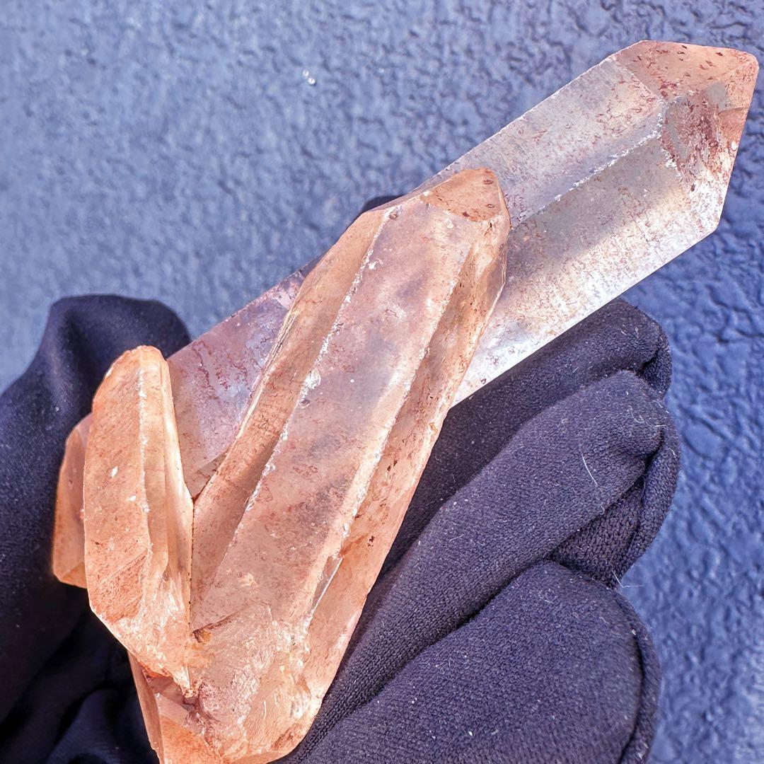 爆レア❗️ 両剣❗️超綺麗♡超強いパワー ピンクヒマラヤ クラスター天然石A1523