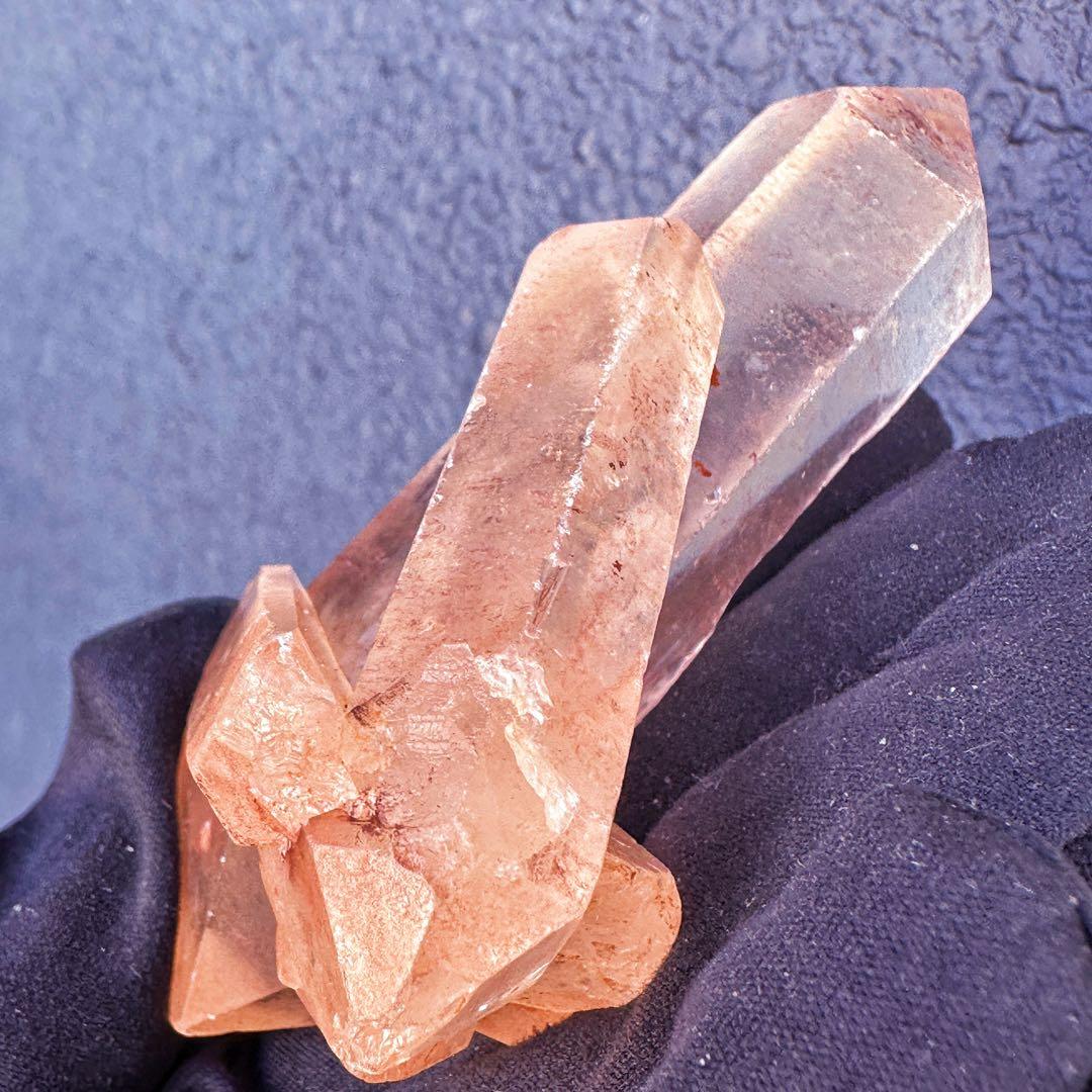 爆レア❗️ 両剣❗️超綺麗♡超強いパワー ピンクヒマラヤ クラスター天然石A1523