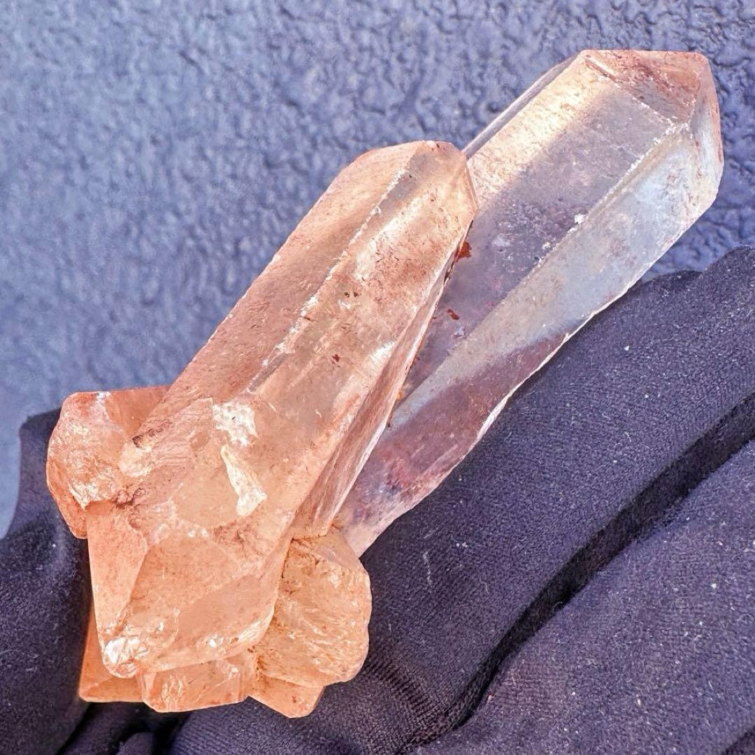 爆レア❗️ 両剣❗️超綺麗♡超強いパワー ピンクヒマラヤ クラスター天然石A1523