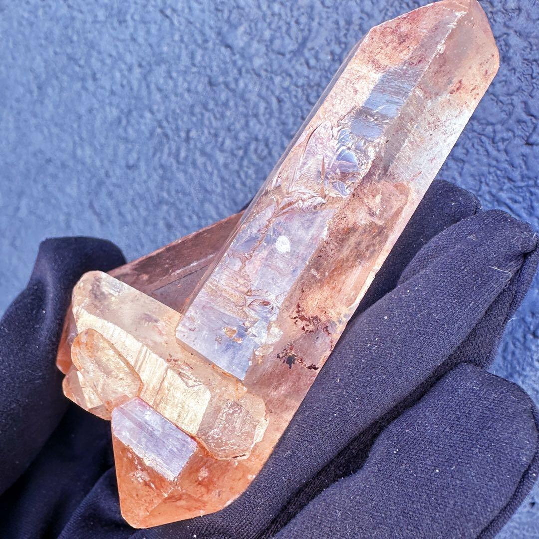 爆レア❗️ 両剣❗️超綺麗♡超強いパワー ピンクヒマラヤ クラスター天然石A1523