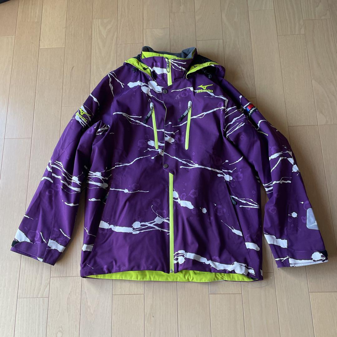 ミズノ MIZUNO スキーウェア 上下セット デモモデル 中古　サイズXL
