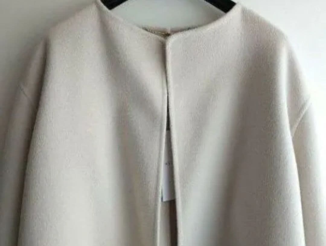 BEIGE, ベイジ VERDUN / ウールリバーショートコート