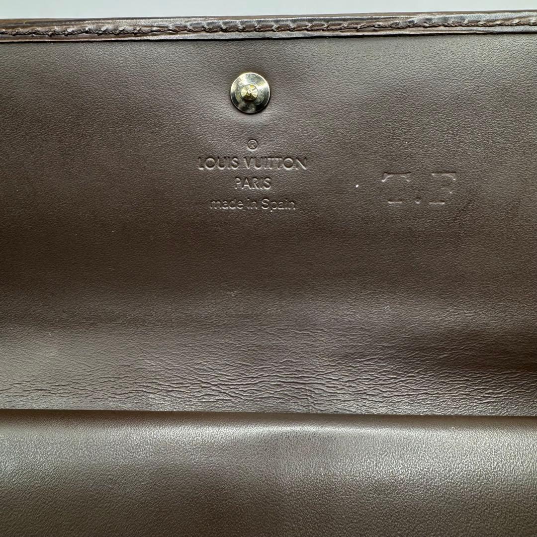 S級極美品✨LOUIS VUITTON エピ トレゾール ブラウン 三つ折り