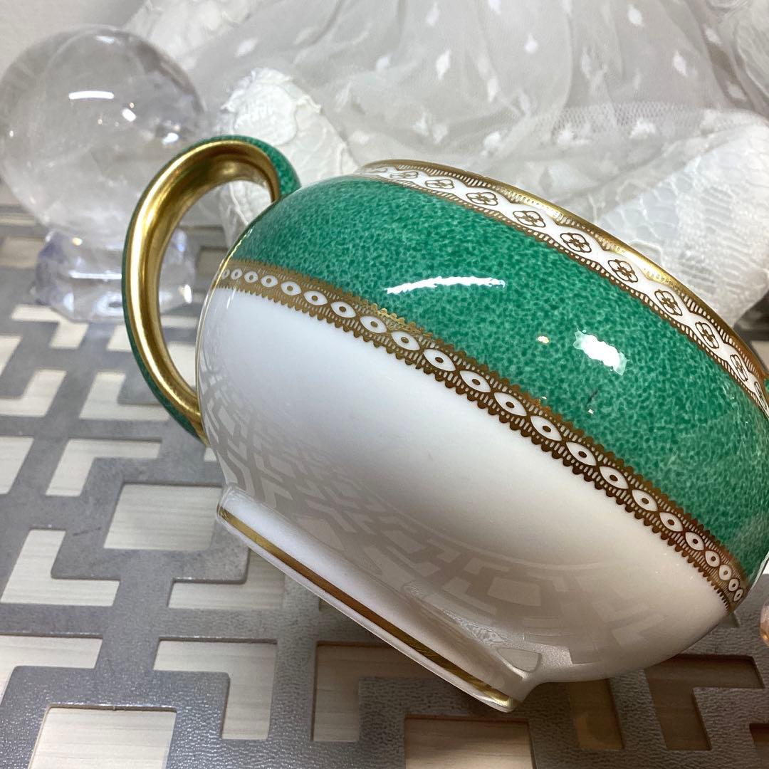 ウェッジウッド　ユーランダーパウダーグリーン　セット