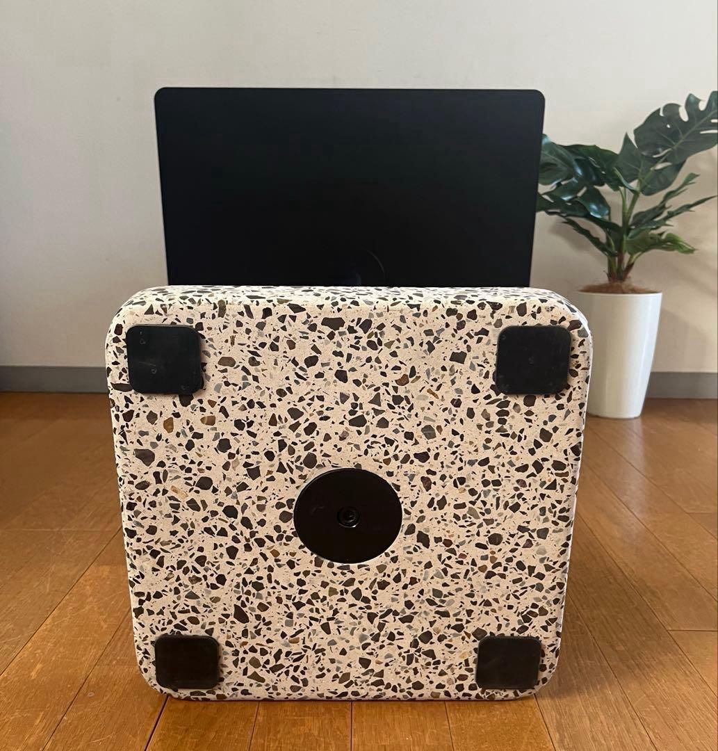 HAY ヘイ　テラゾーテーブル　正方形　ダイニング　北欧スタイル　モダン