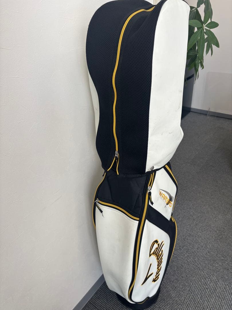 Callaway キャディバッグ ホワイト/ブラック ゴルフバッグ