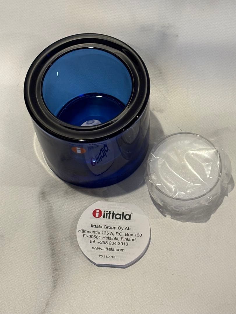 イッタラkivi 60mmライトグリーン・ウルトラマリンブルー　廃盤色2個セット