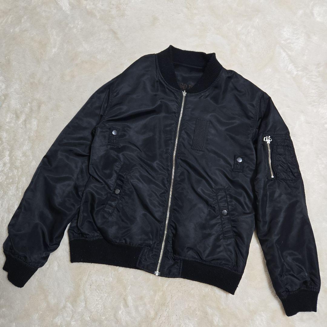 ヒューストン スカジャン リバーシブル ベトジャン MA-1 龍 虎 鷲 刺繍