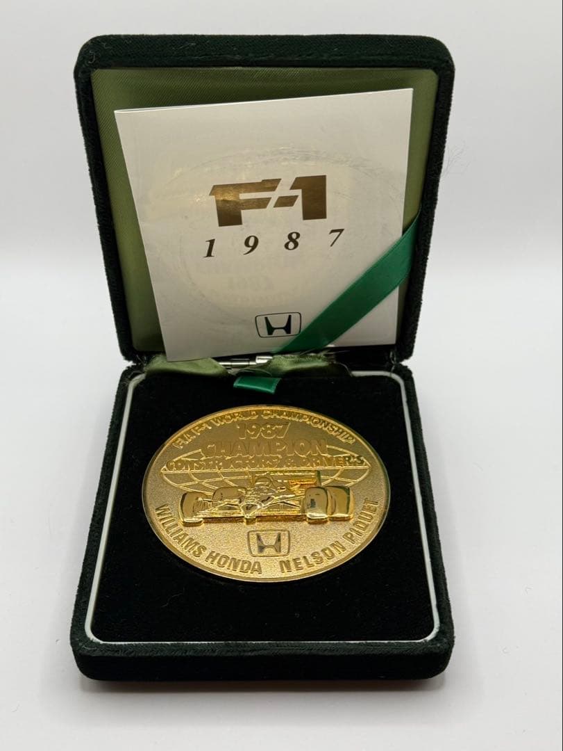 ホンダF1 記念メダル　ワールドチャンピオン