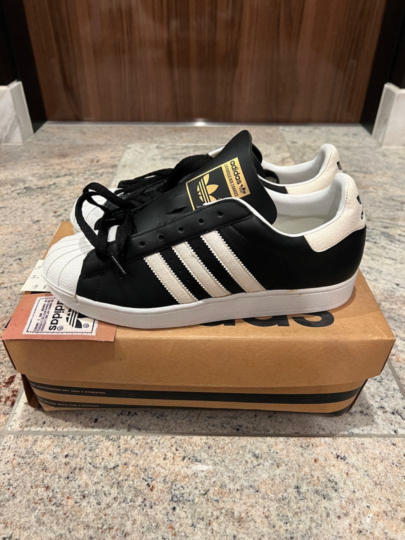 新品未使用 00s adidas SUPER STAR 662297 US9.5
