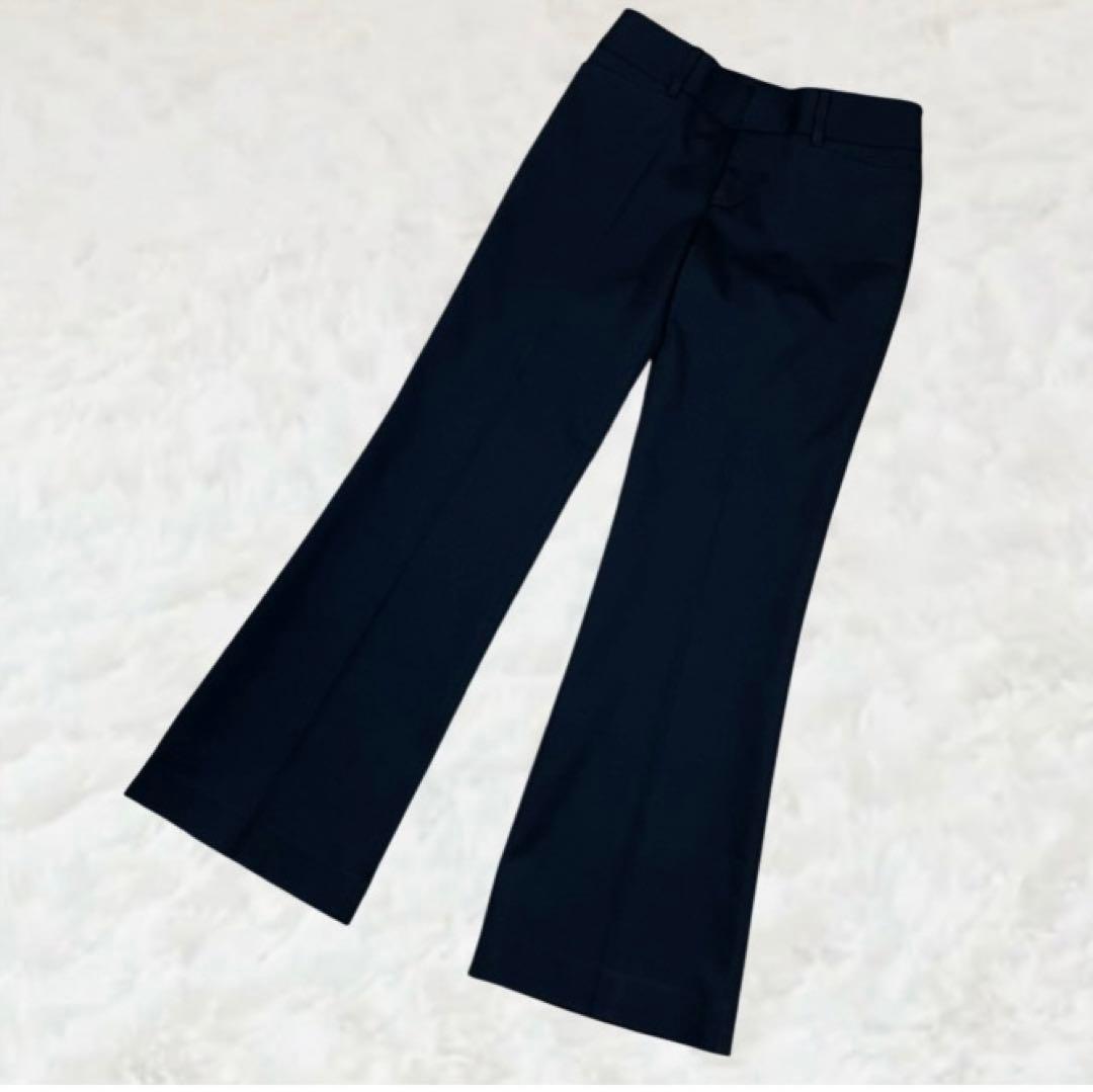 【極美品】LAUTREAMONT 美シルエット パンツスーツ 伸縮性あり