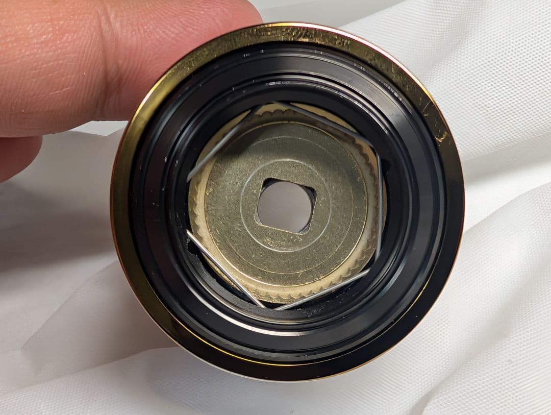 ダイワ 管494GF SLPワークス RCS エアスプールⅡ 2004 ゴールド