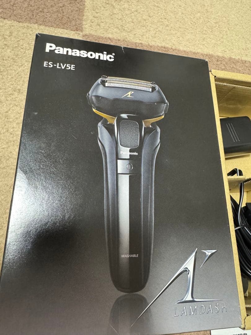 パナソニック ラムダッシュ 5枚刃 黒 ES-LV5E 新品未使用品