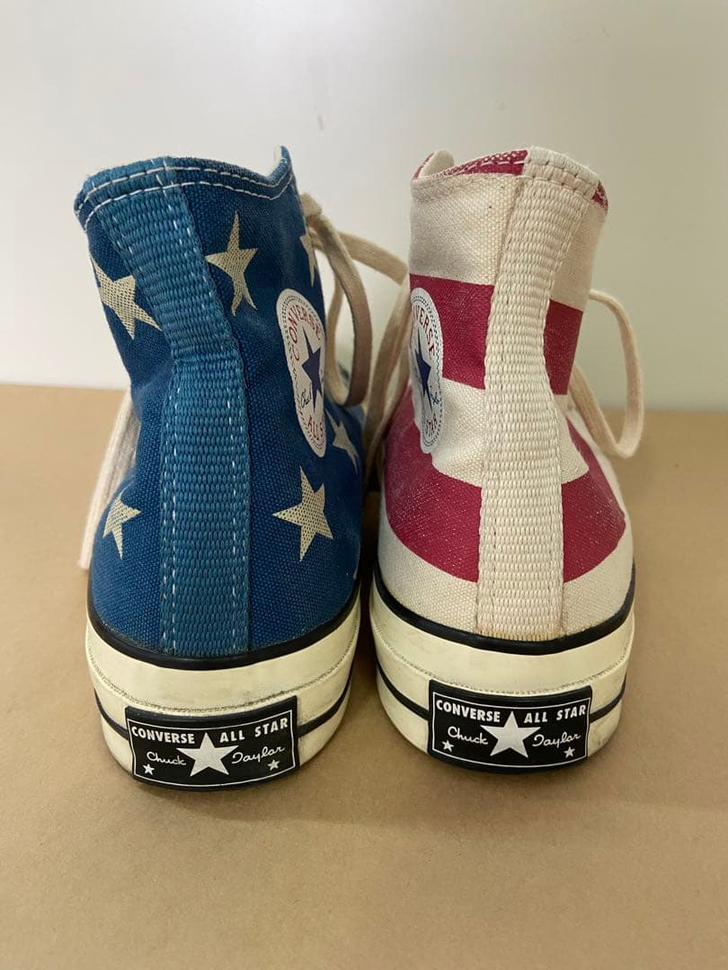 converse アシンメトリー星条旗　世界1300足限定モデル