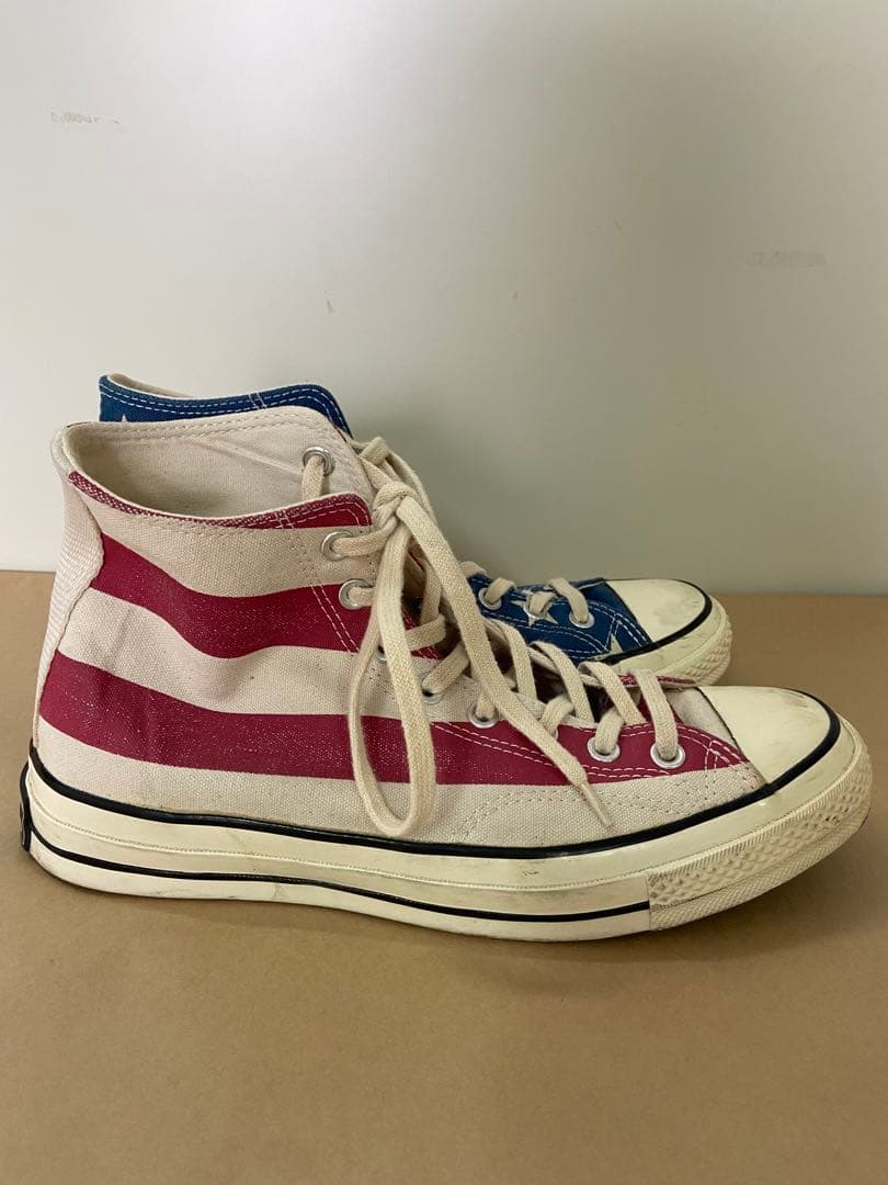 converse アシンメトリー星条旗　世界1300足限定モデル