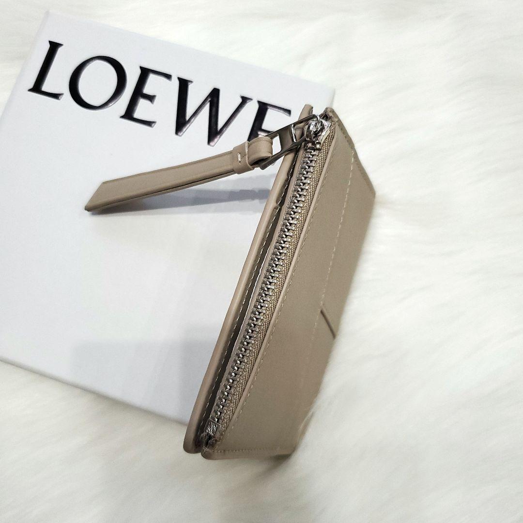 新品☆LOEWE パズル スリム コンパクト ウォレット　二つ折り財布