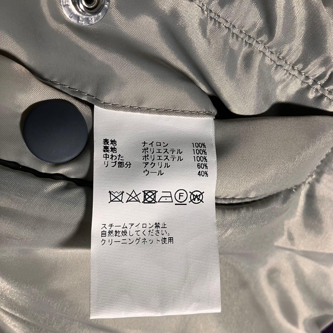 CONVERSE TOKYO MA-1 パープル 中綿 フリーサイズ