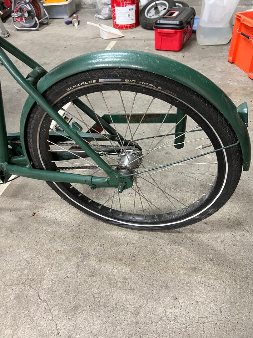 ら*ん様 移動販売車　三輪自転車