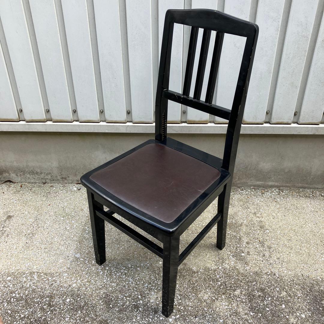 【中古】 KAWAI トムソン椅子 ピアノ椅子 背もたれ椅子 高さ調整可能
